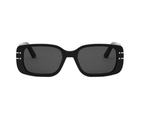 dior sonnenbrille herren 2018|DiorSignature S12I Rechteckige Sonnenbrille in Schwarz .